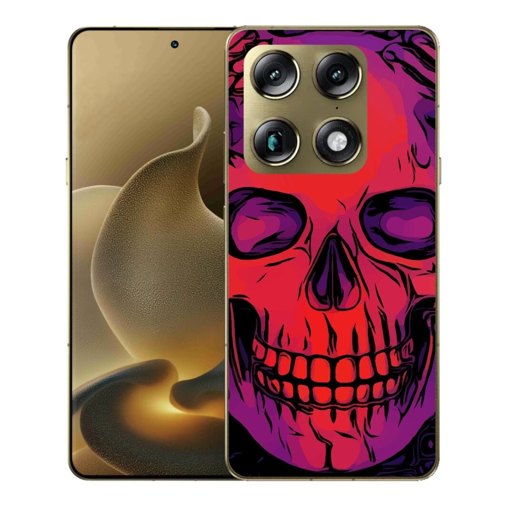 Gélový kryt mmCase na Motorola Signature - lebka