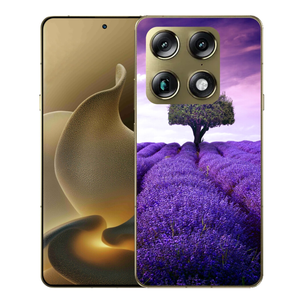Gélový kryt mmCase na Motorola Signature - levanduľová lúka