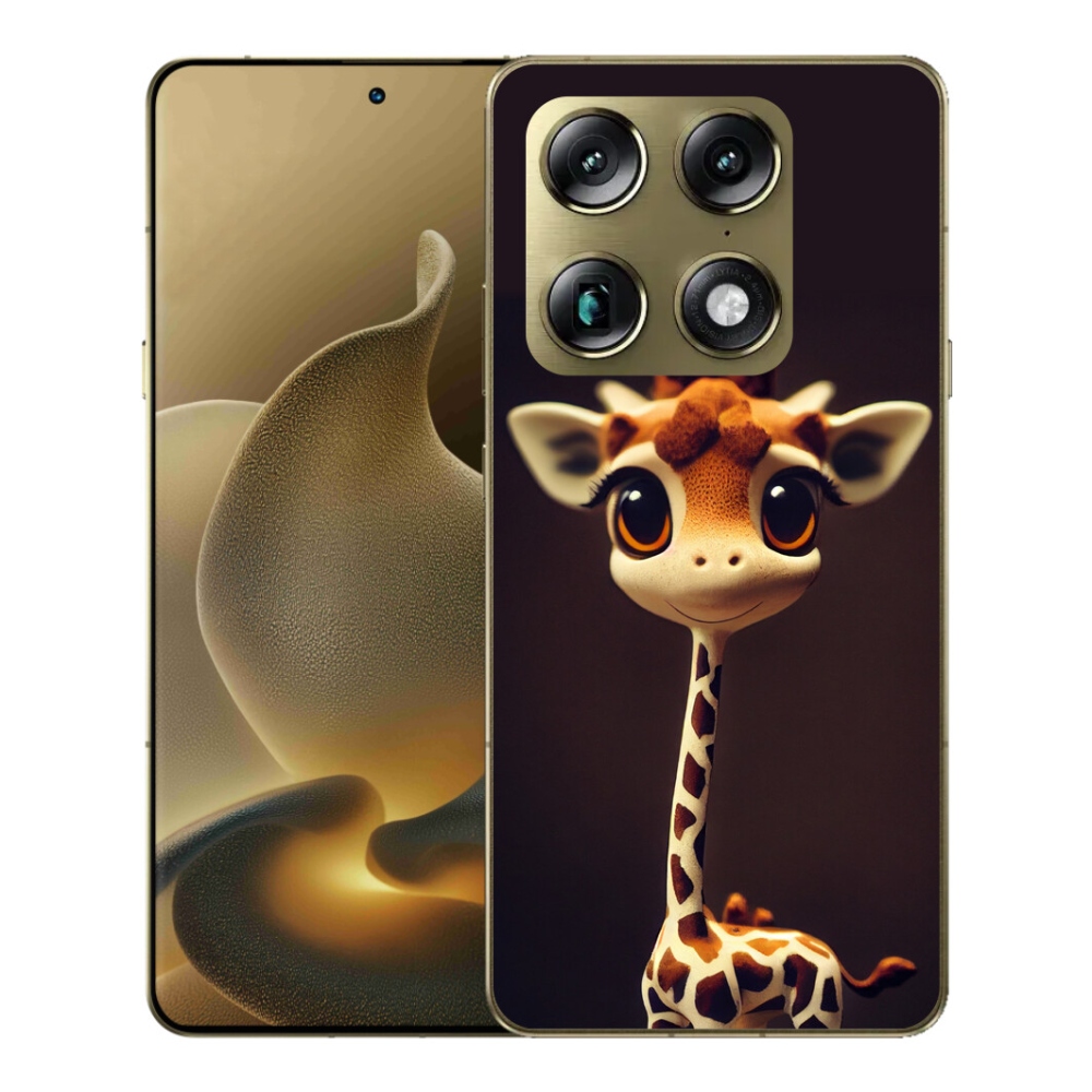 Gélový kryt mmCase na Motorola Signature - malá žirafa