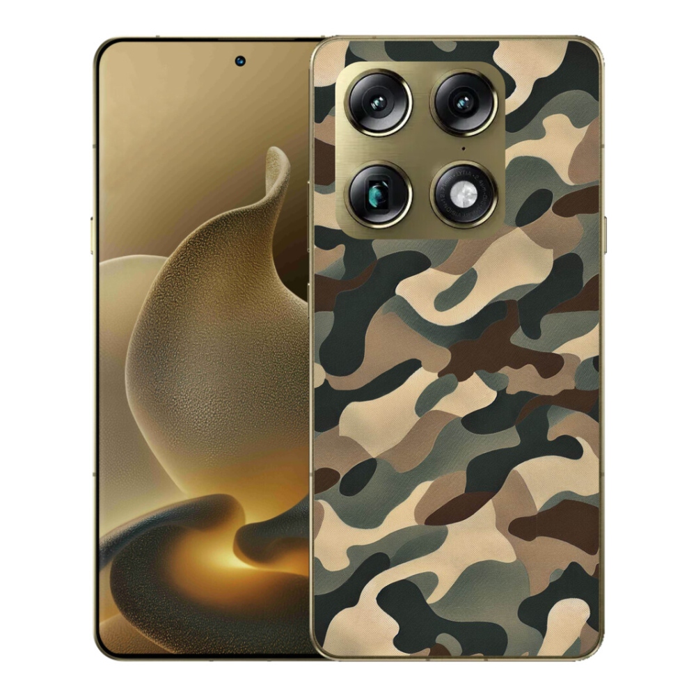 Gélový kryt mmCase na Motorola Signature - maskáčový vzor 11