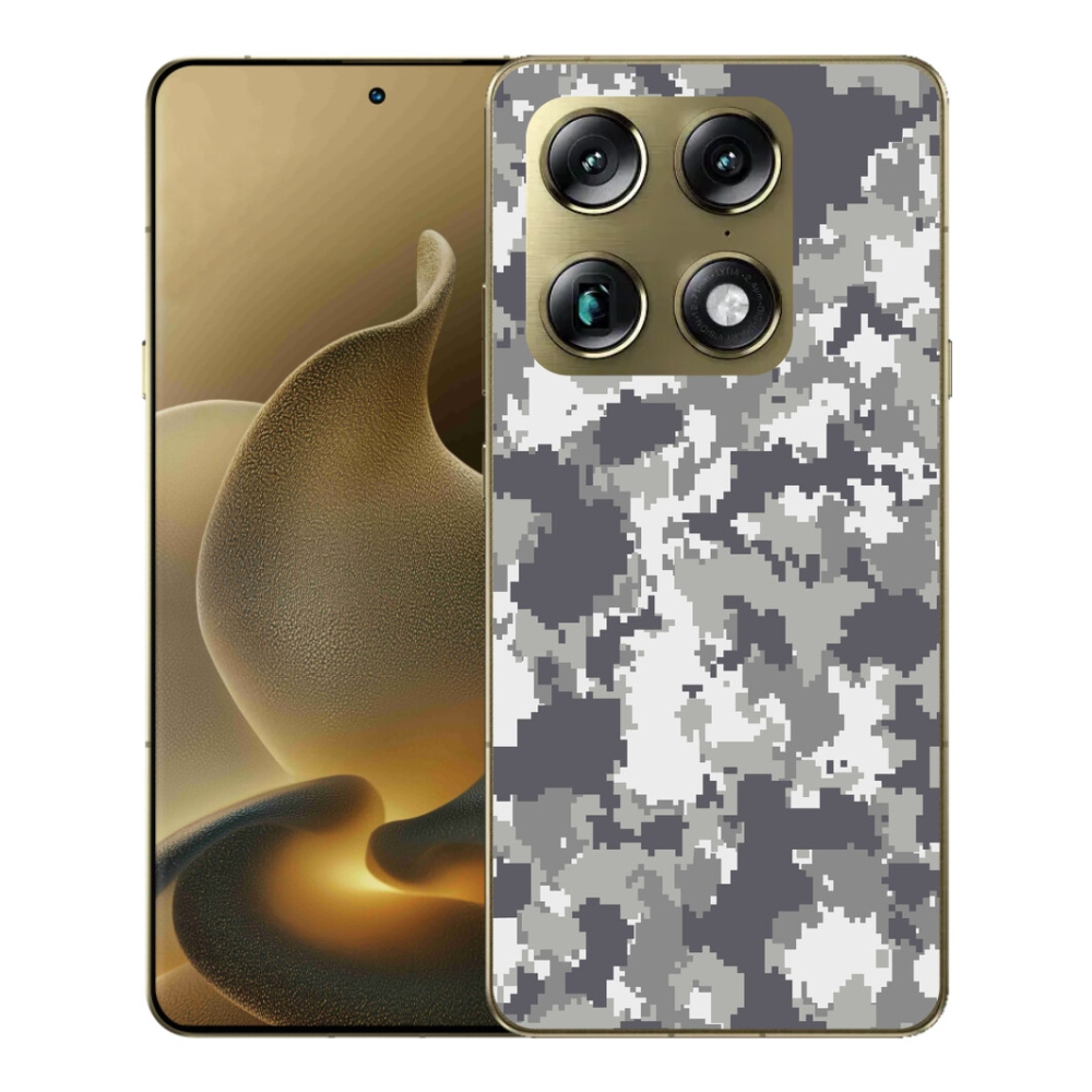 Gélový kryt mmCase na Motorola Signature - maskáčový vzor 2