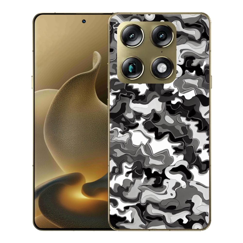 Gélový kryt mmCase na Motorola Signature - maskáčový vzor 3