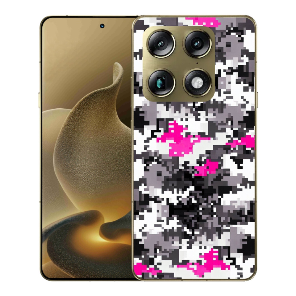 Gélový kryt mmCase na Motorola Signature - maskáčový vzor 4