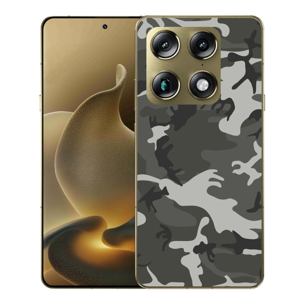 Gélový kryt mmCase na Motorola Signature - maskáčový vzor