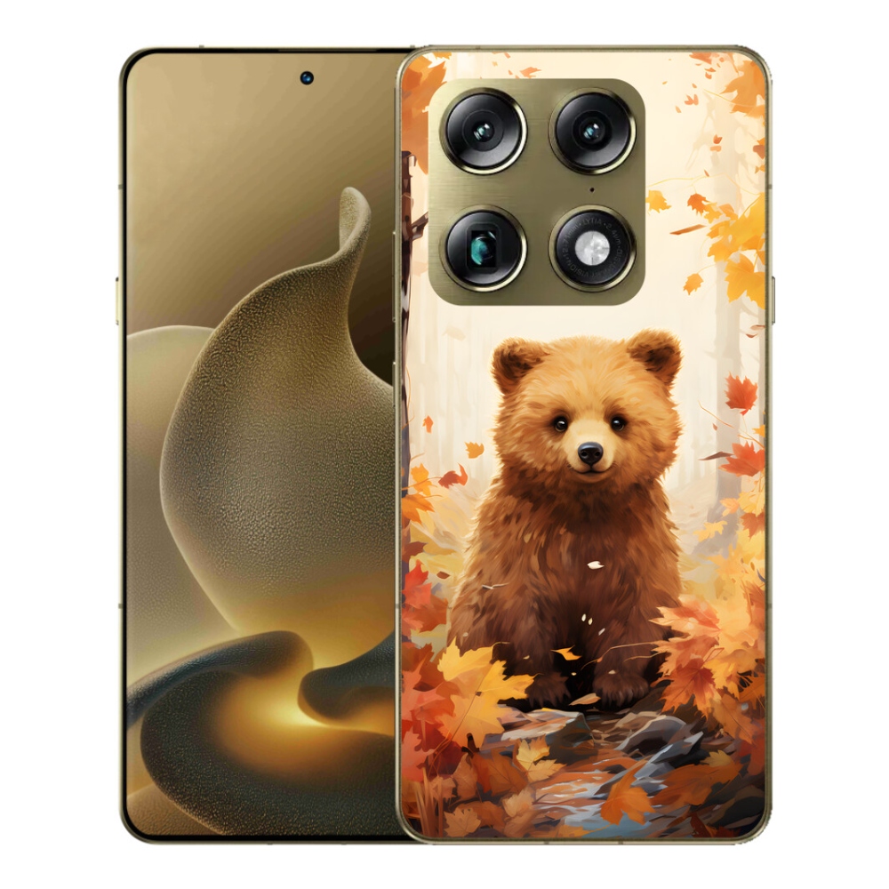 Gélový kryt mmCase na Motorola Signature - medveď v lese
