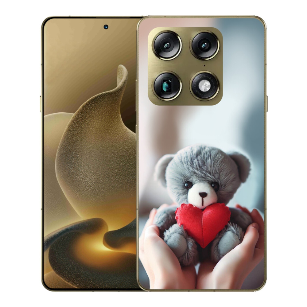 Gélový kryt mmCase na Motorola Signature - medvedík pre zamilovaných