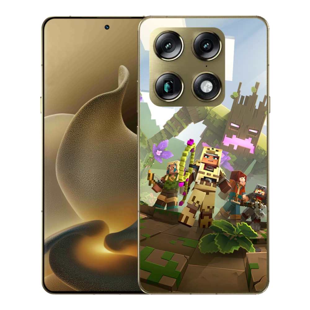 Gélový kryt mmCase na Motorola Signature - minecraft 1