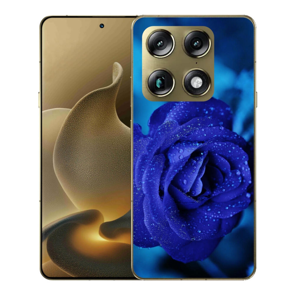 Gélový kryt mmCase na Motorola Signature - modrá ruža