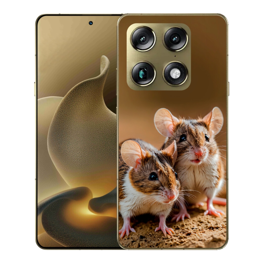 Gélový kryt mmCase na Motorola Signature - myší duo