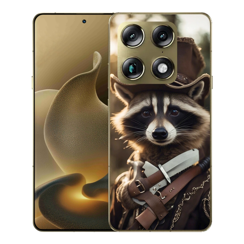 Gélový kryt mmCase na Motorola Signature - mýval v uniforme