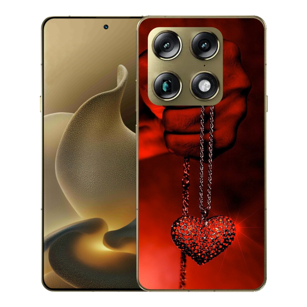 Gélový kryt mmCase na Motorola Signature - náhrdelník