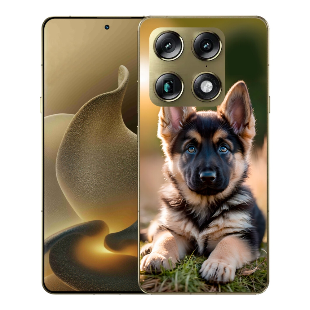 Gélový kryt mmCase na Motorola Signature - nemecký ovčiak v prírode