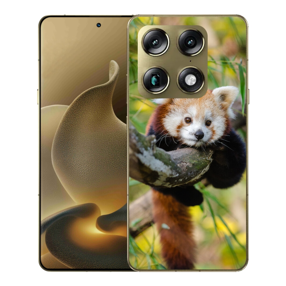 Gélový kryt mmCase na Motorola Signature - panda červená