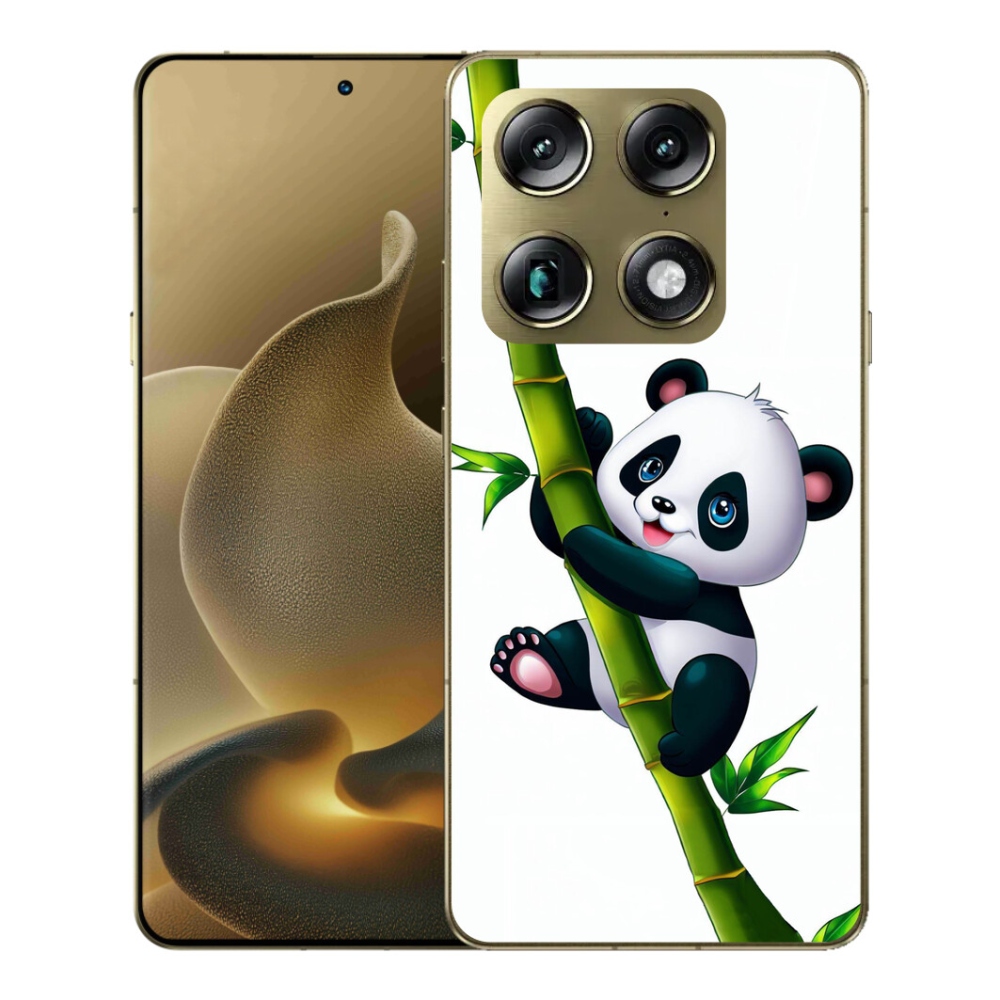 Gélový kryt mmCase na Motorola Signature - panda na bambuse