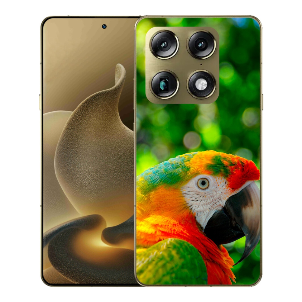 Gélový kryt mmCase na Motorola Signature - papagáj ara 3
