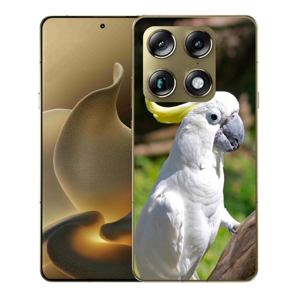 Gélový kryt mmCase na Motorola Signature - papagáj kakadu 2