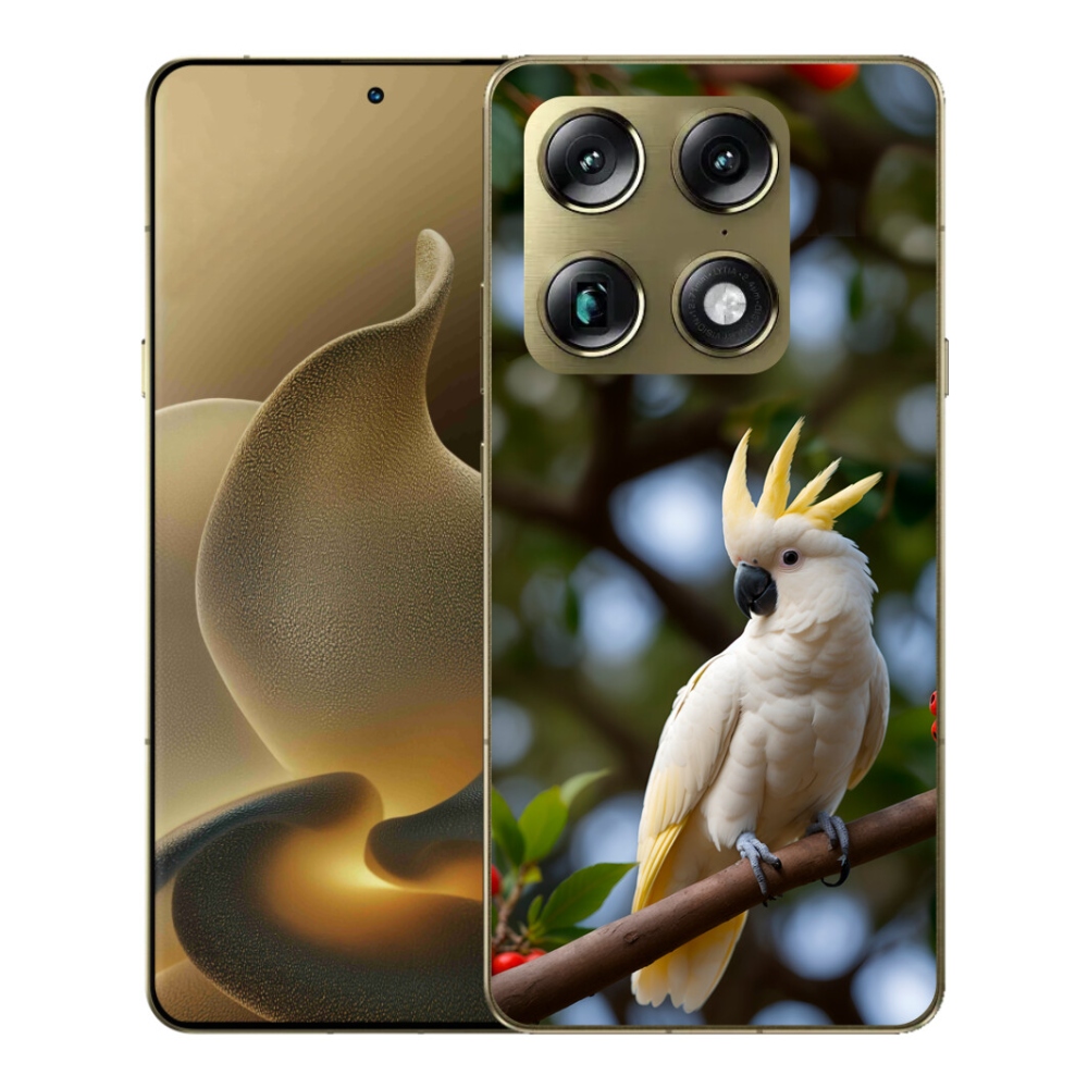 Gélový kryt mmCase na Motorola Signature - papagáj kakadu 3