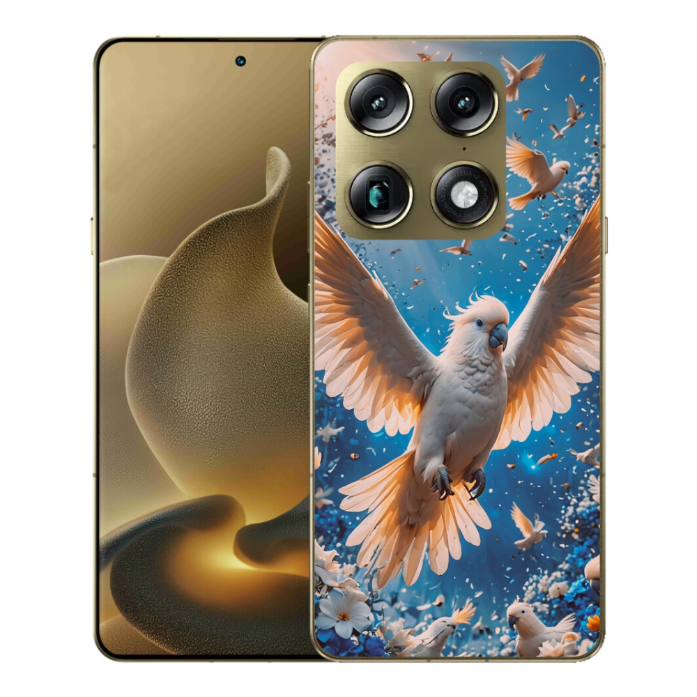 Gélový kryt mmCase na Motorola Signature - papagáj kakadu