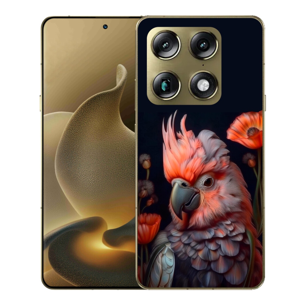 Gélový kryt mmCase na Motorola Signature - papagáj kakadu vo farbách