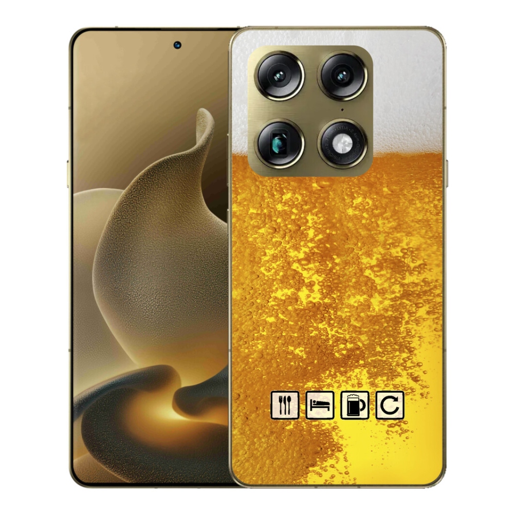 Gélový kryt mmCase na Motorola Signature - pivný motív 3