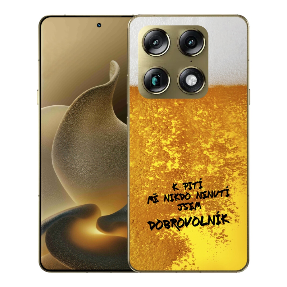 Gélový kryt mmCase na Motorola Signature - pivný motív 4