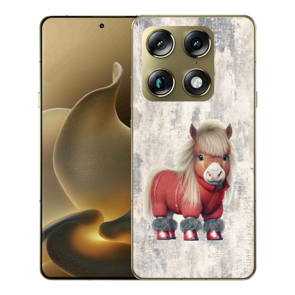 Gélový kryt mmCase na Motorola Signature - poník vo svetri