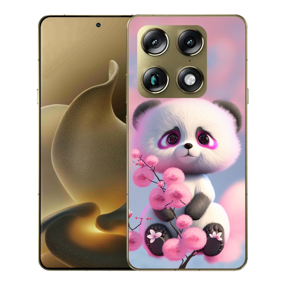Gélový kryt mmCase na Motorola Signature - roztomilá panda 1