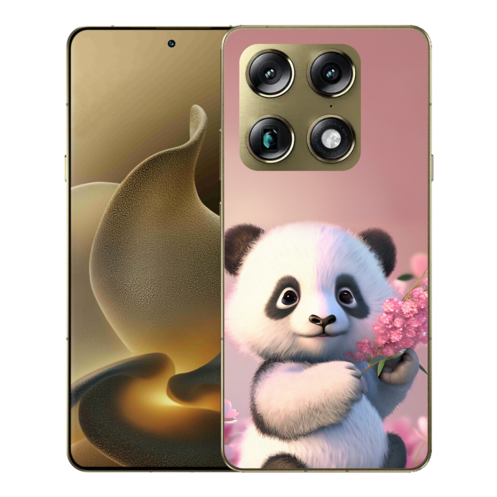 Gélový kryt mmCase na Motorola Signature - roztomilá panda