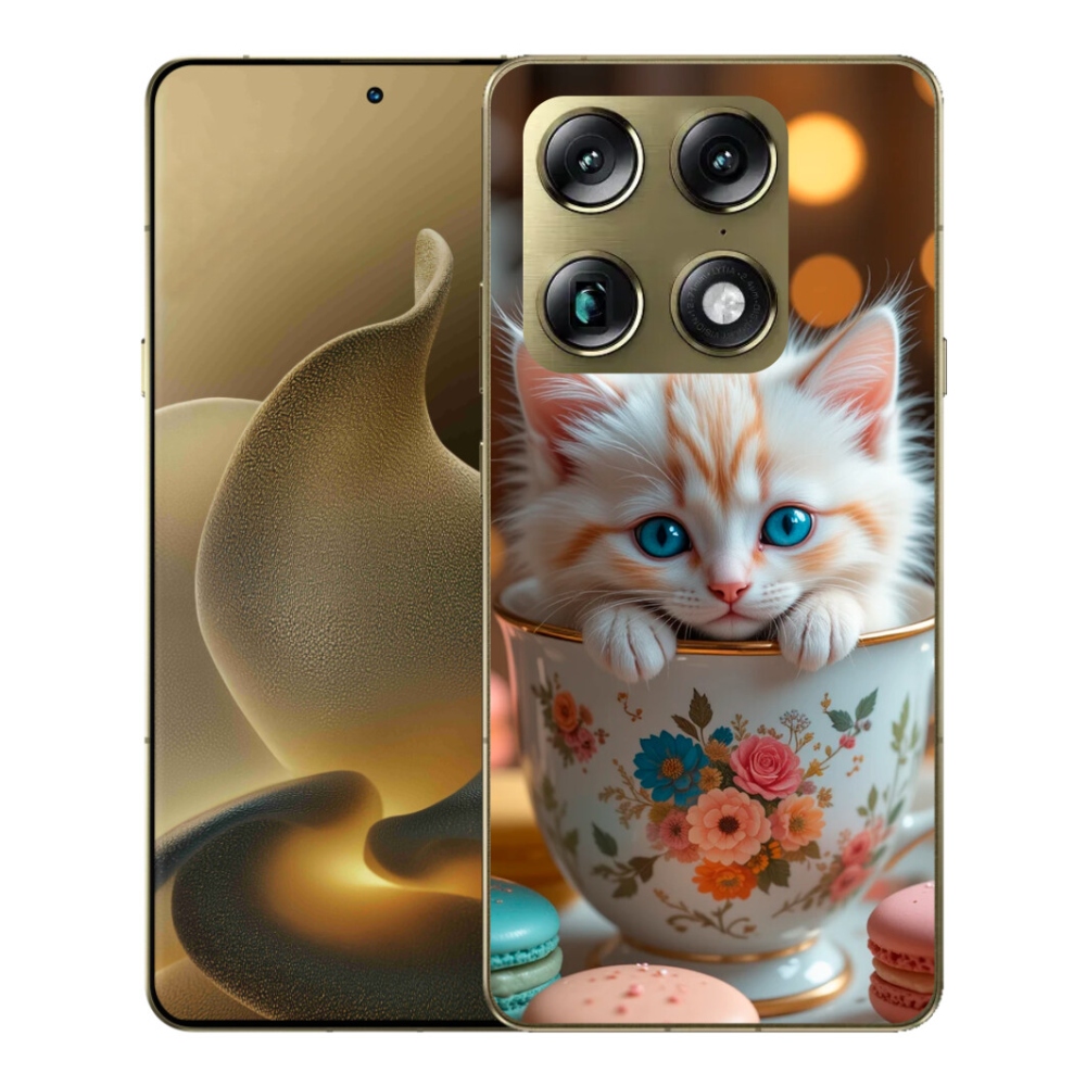 Gélový kryt mmCase na Motorola Signature - roztomilé mačiatko 6