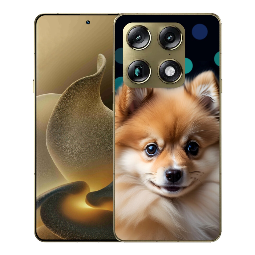 Gélový kryt mmCase na Motorola Signature - roztomilý pomeranian