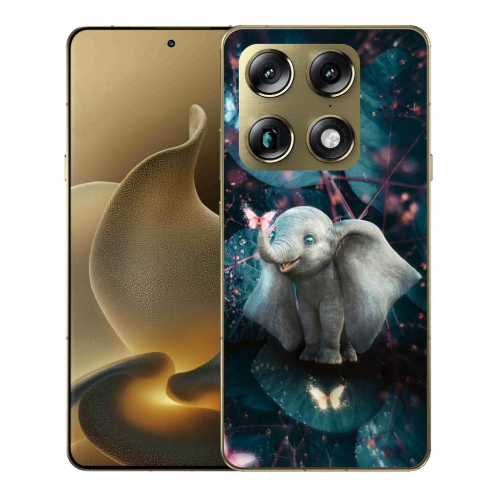 Gélový kryt mmCase na Motorola Signature - roztomilý slon