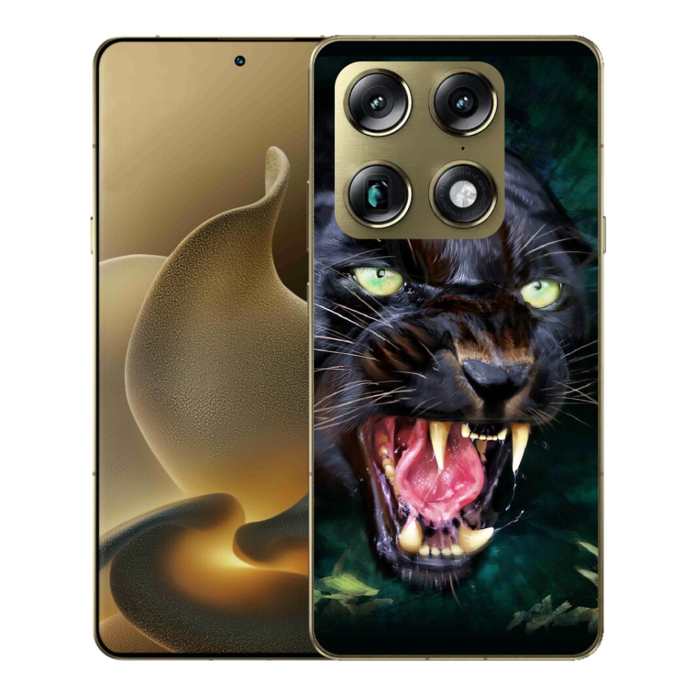 Gélový kryt mmCase na Motorola Signature - rozzúrený čierny panter
