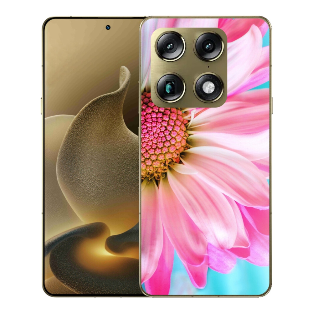 Gélový kryt mmCase na Motorola Signature - ružová kvetina
