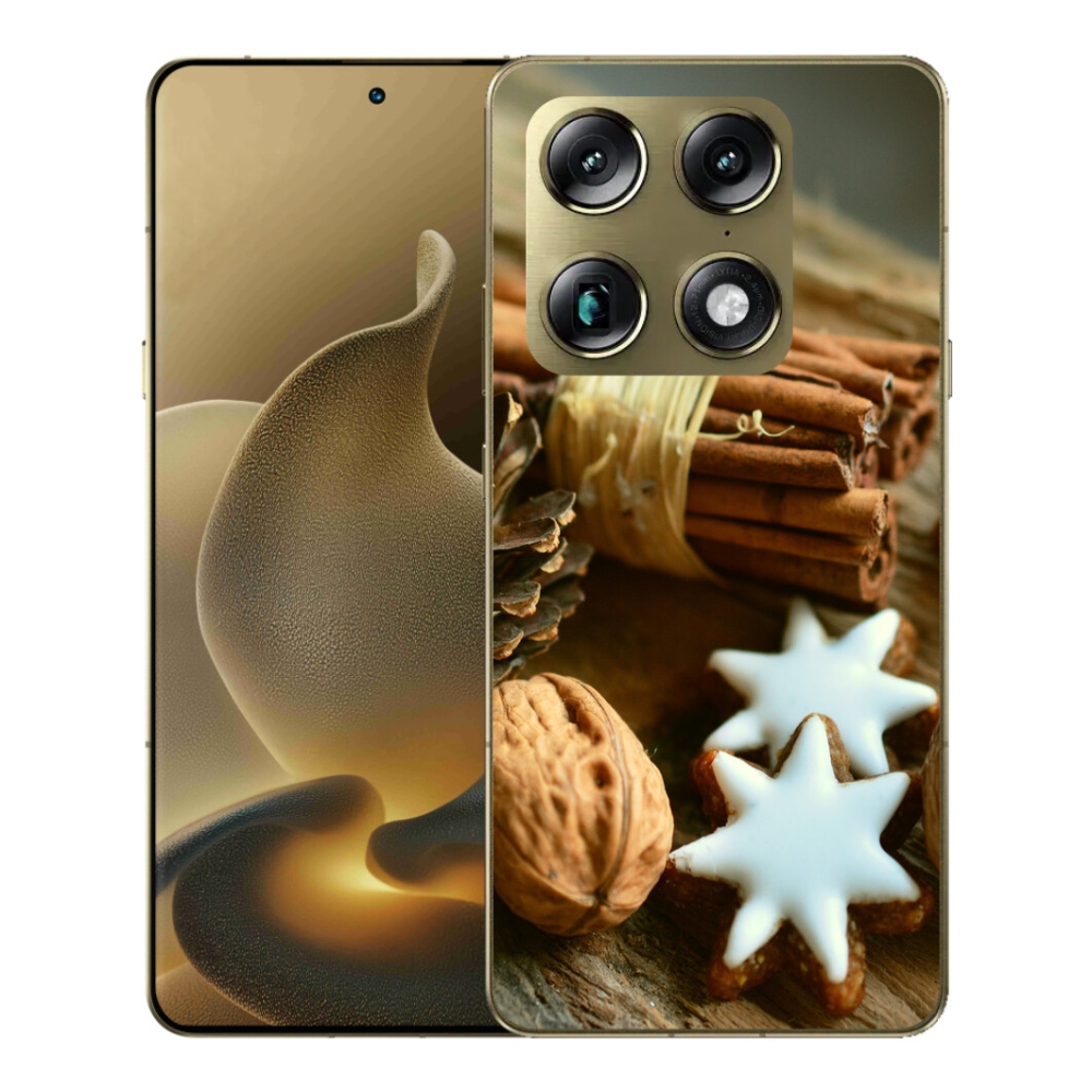 Gélový kryt mmCase na Motorola Signature - škorica a perníčky