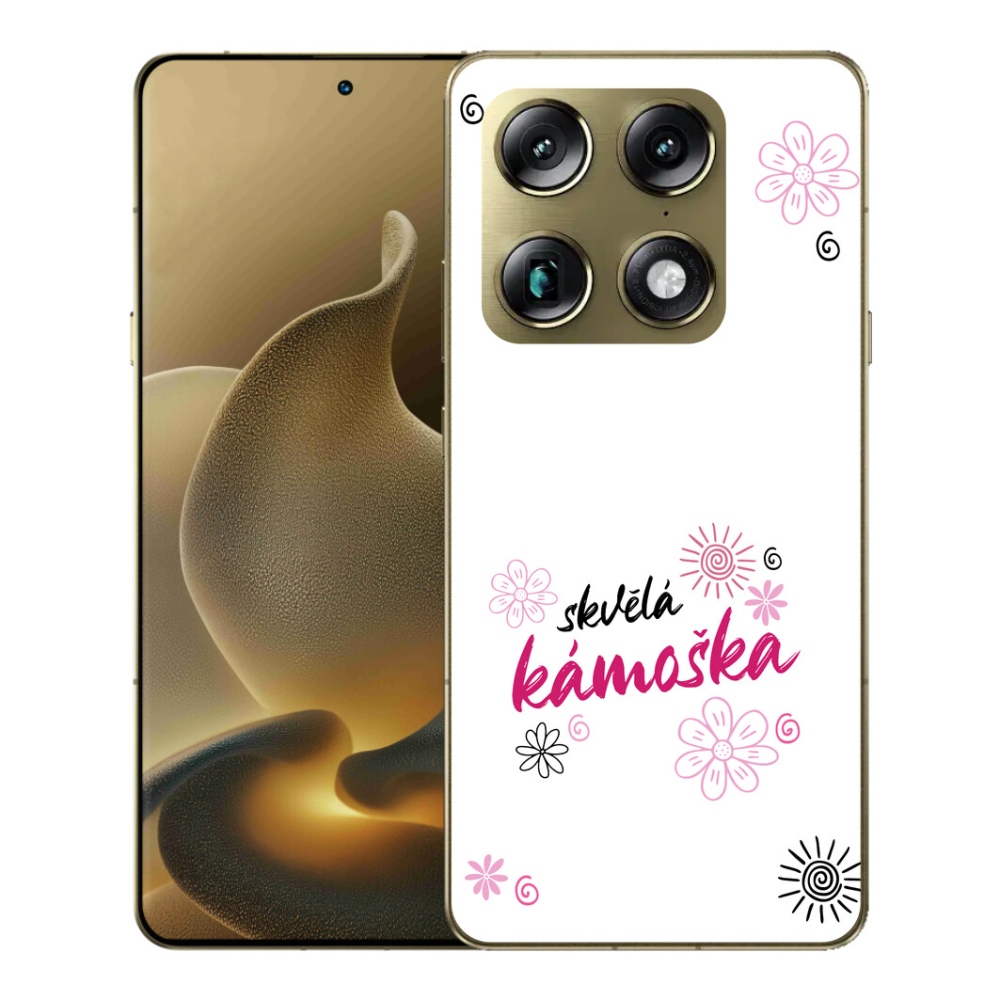 Gélový kryt mmCase na Motorola Signature - skvelá kamoška biele pozadie