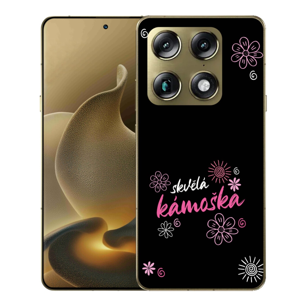 Gélový kryt mmCase na Motorola Signature - skvelá kamoška čierne pozadie