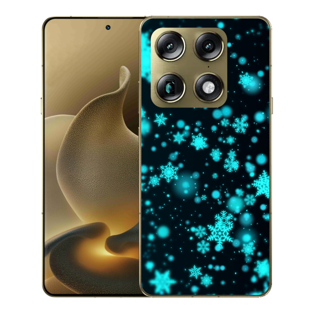 Gélový kryt mmCase na Motorola Signature - snehové vločky 1