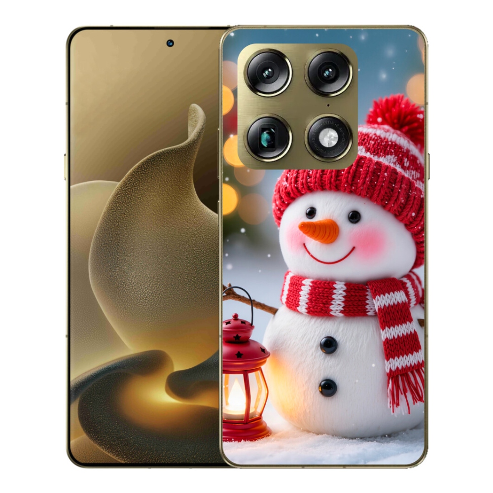Gélový kryt mmCase na Motorola Signature - snehuliak 2