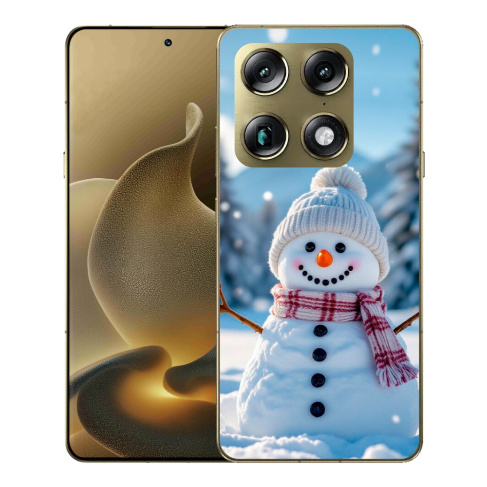Gélový kryt mmCase na Motorola Signature - snehuliak 3