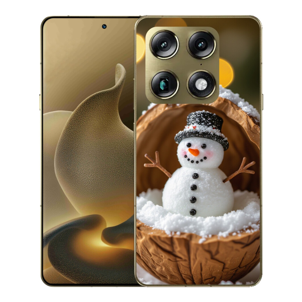 Gélový kryt mmCase na Motorola Signature - snehuliak 4
