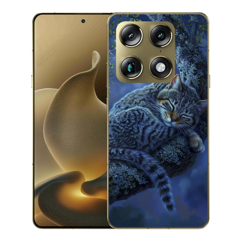 Gélový kryt mmCase na Motorola Signature - spiaca mačka