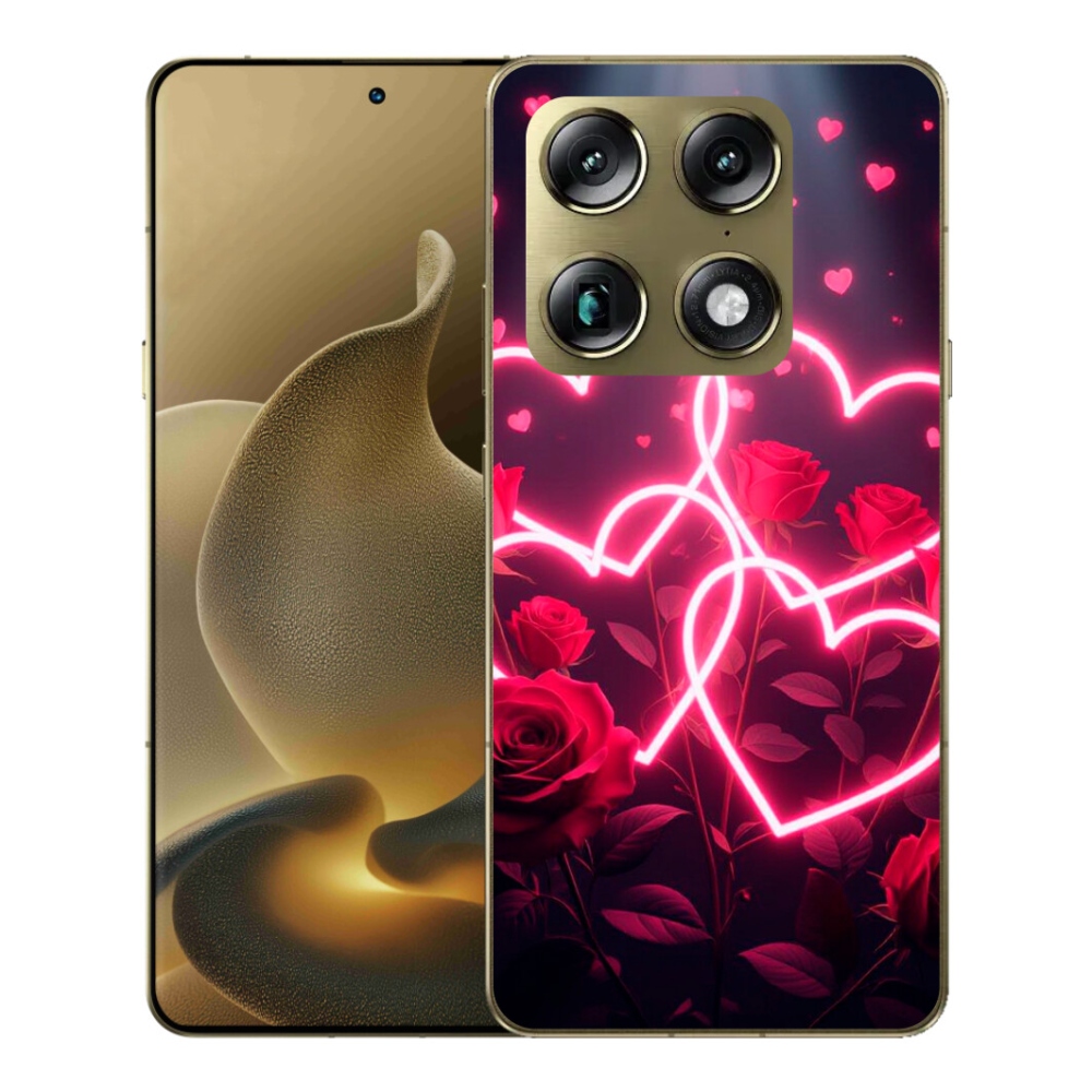 Gélový kryt mmCase na Motorola Signature - srdce lásky