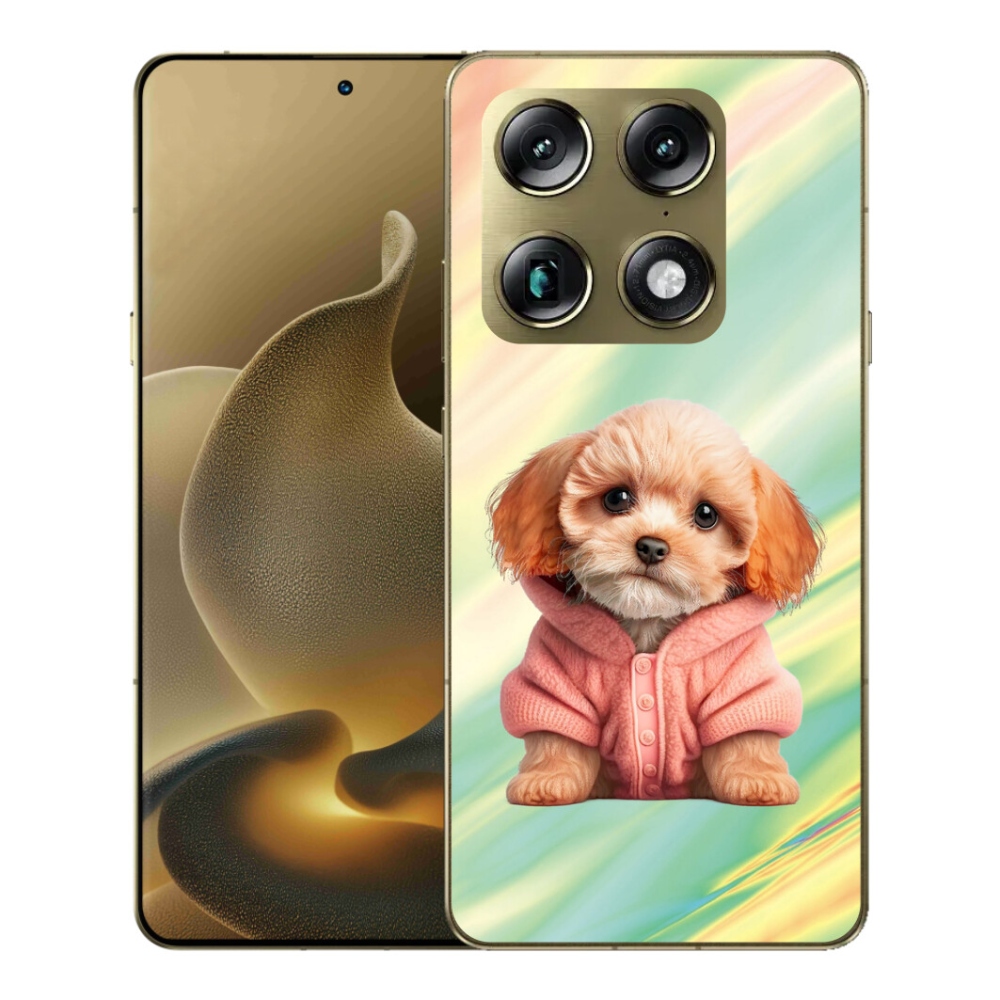 Gélový kryt mmCase na Motorola Signature - šteňa vo svetri