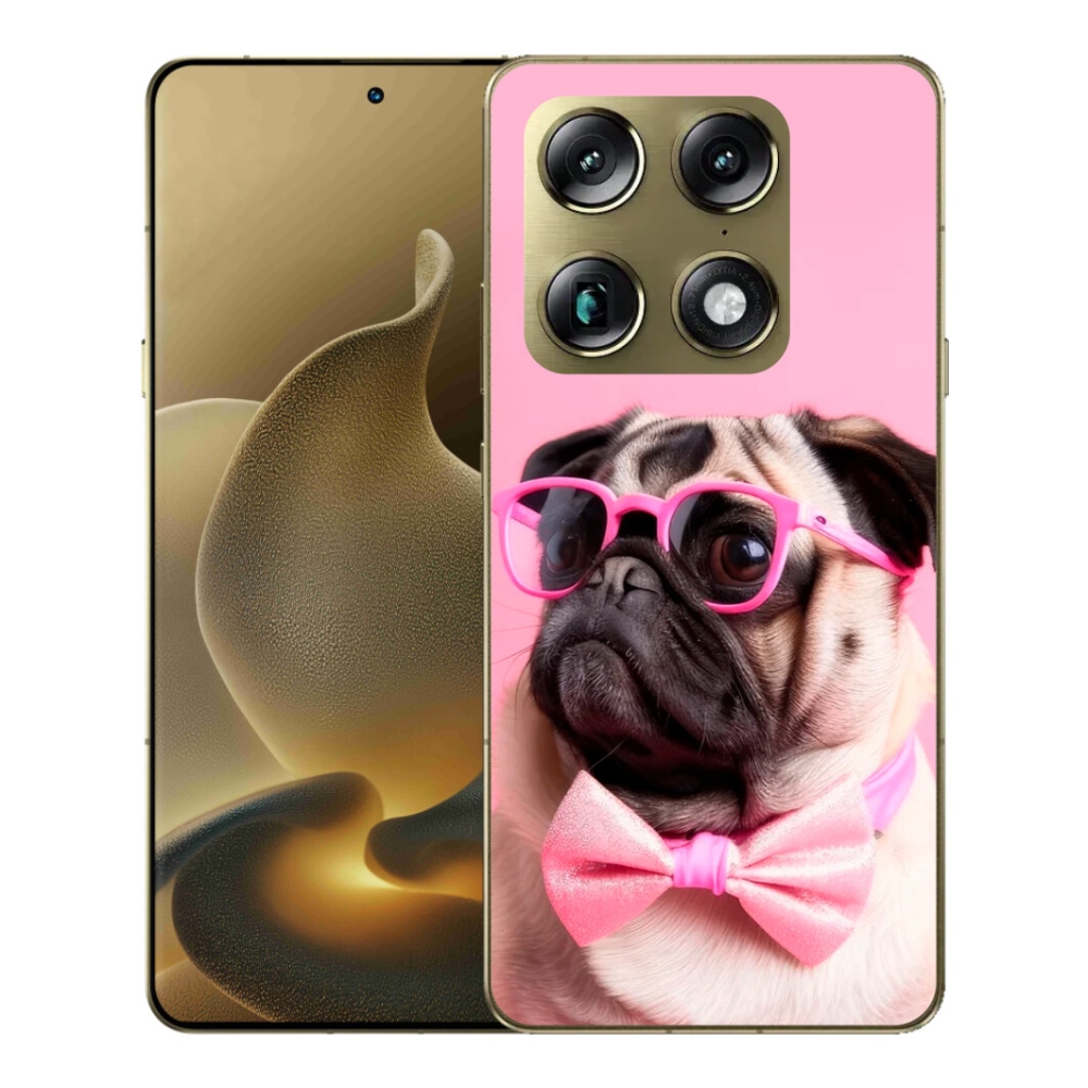 Gélový kryt mmCase na Motorola Signature - štýlový mops