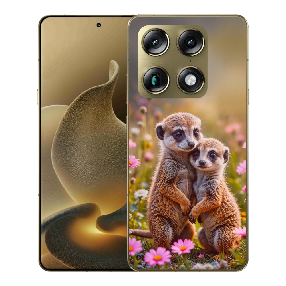 Gélový kryt mmCase na Motorola Signature - surikatí duo