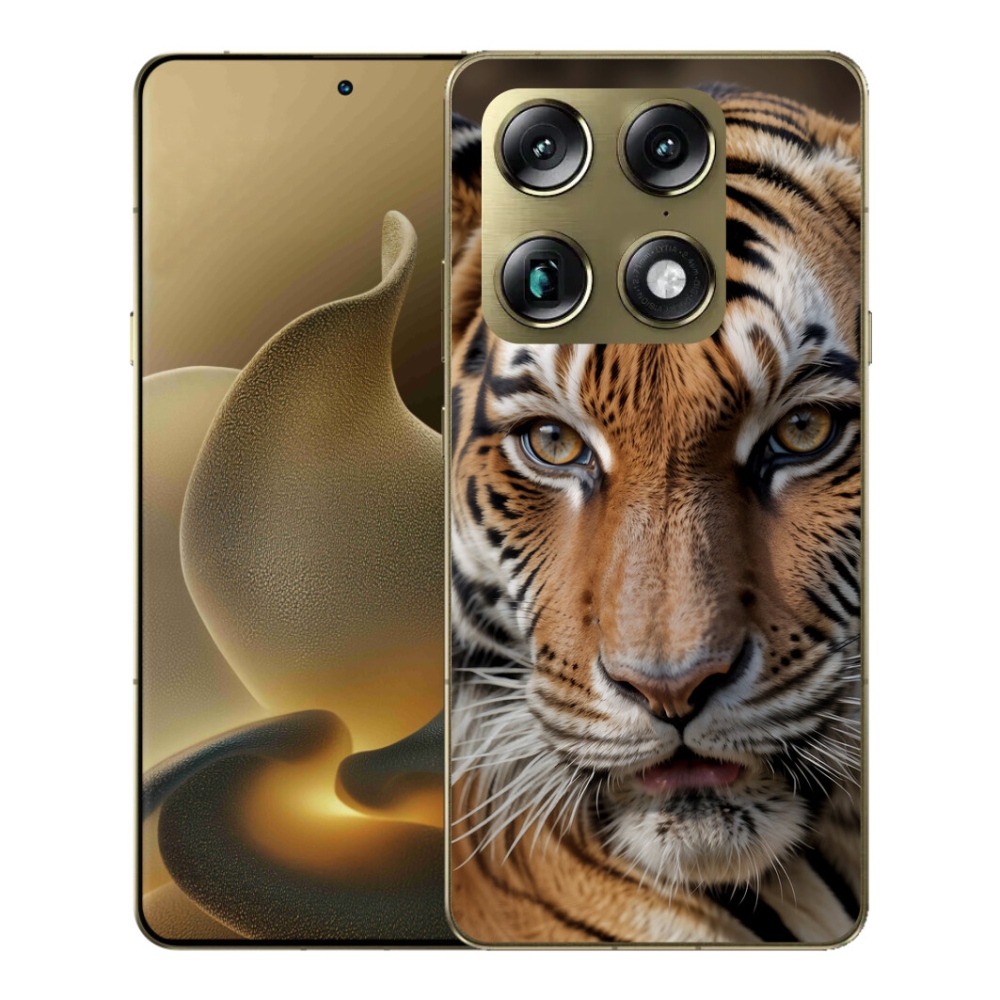 Gélový kryt mmCase na Motorola Signature - tigrie pohľad