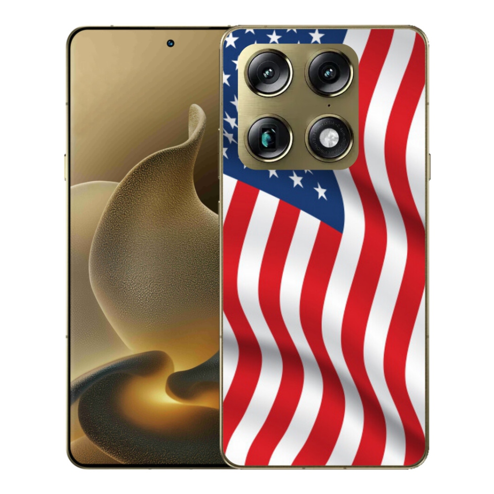Gélový kryt mmCase na Motorola Signature - USA vlajka