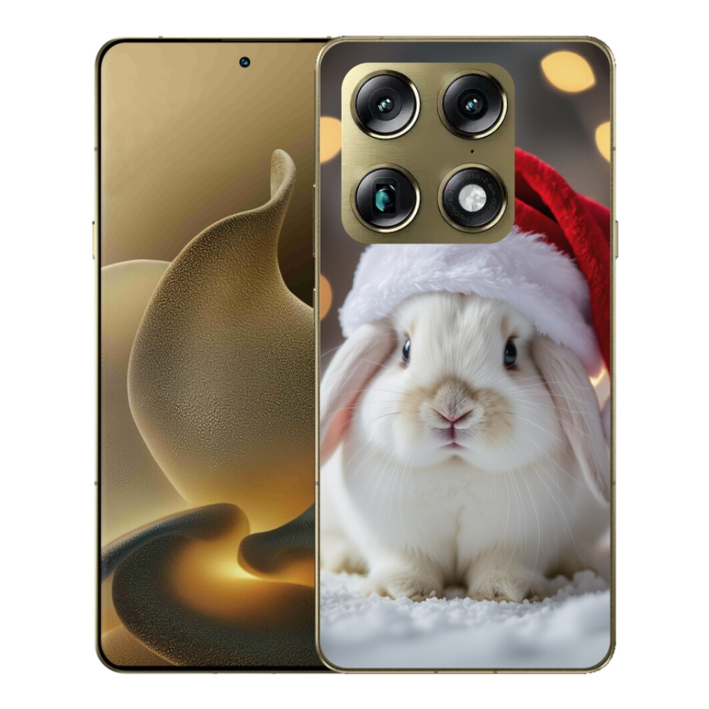 Gélový kryt mmCase na Motorola Signature - vianočný králik