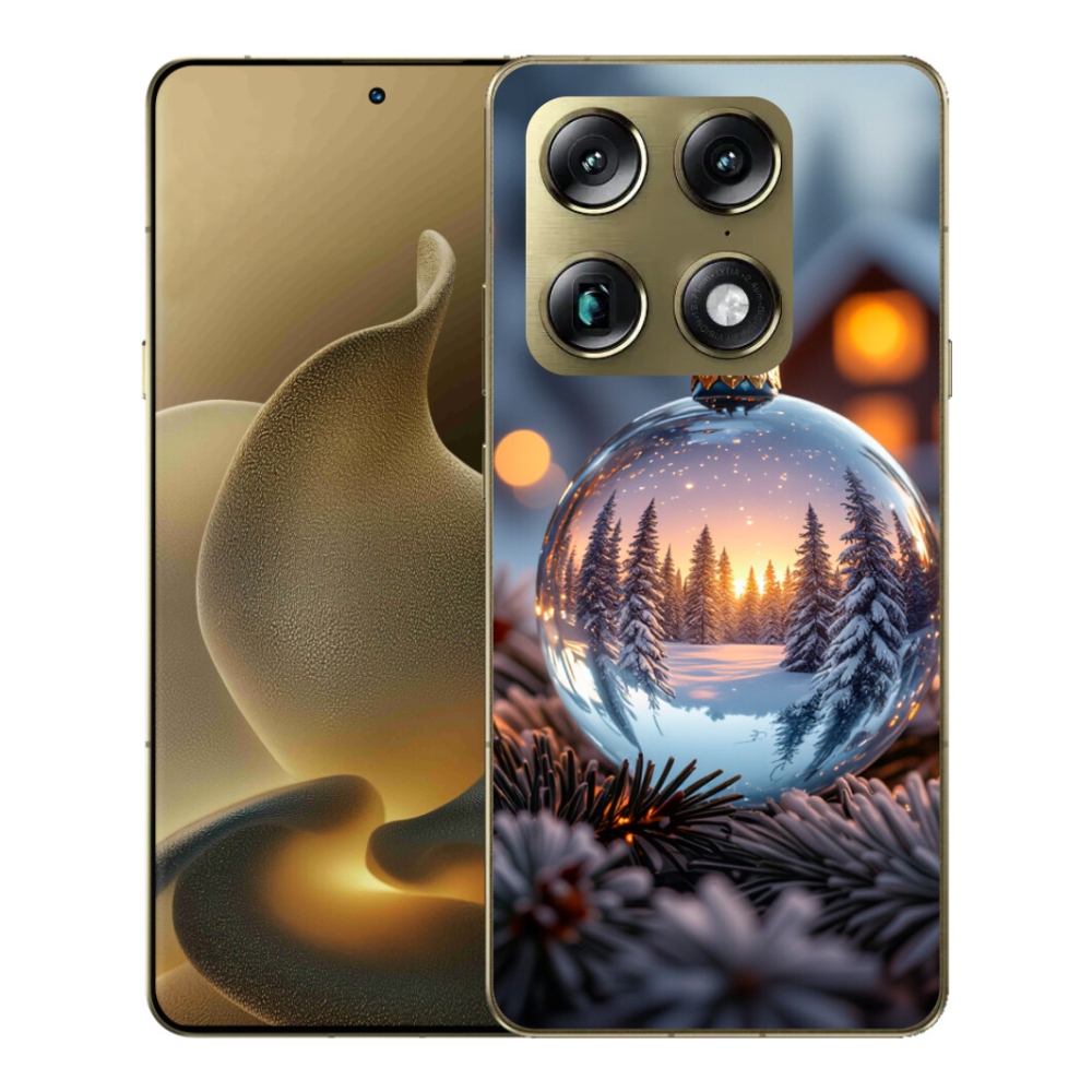 Gélový kryt mmCase na Motorola Signature - vianočná ozdoba