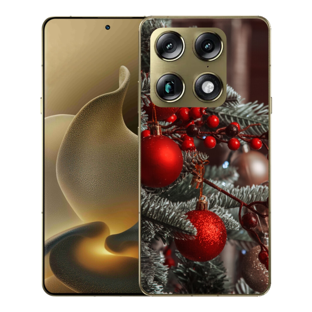 Gélový kryt mmCase na Motorola Signature - vianočné ozdoby 2